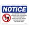 Signmission OSHA Notice, 5" Height, All Drivers That Are Loading Sign With Symbol, 7" X 5", Landscape OS-NS-D-57-L-10106 - alternate 1